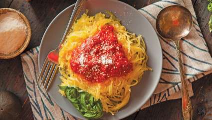 Courge spaghetti à l'italienne