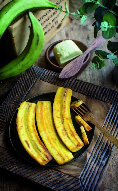 Bananes plantain sautées