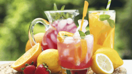 Manger Sain : les jus de fruits