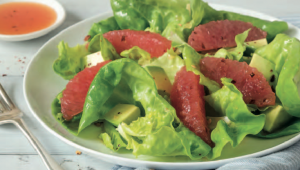 Salade d’avocat et pamplemousse