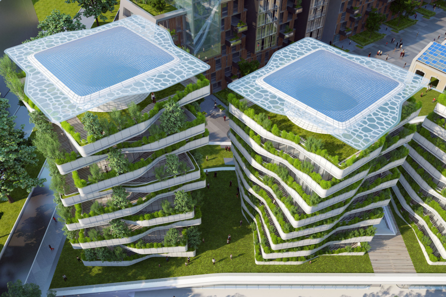 Urbanisme : Les architectes voient le futur en vert- Plantes et Santé