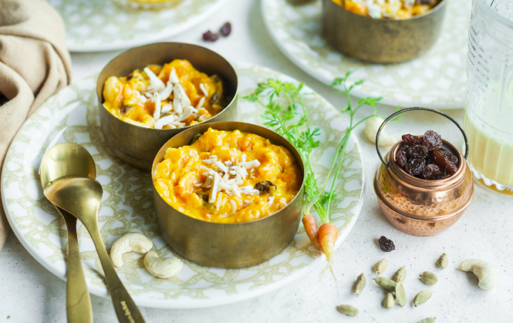 Pouding aux carottes à l'indienne