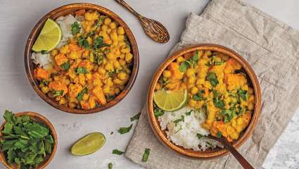 Curry à la butternut et aux pois chiches