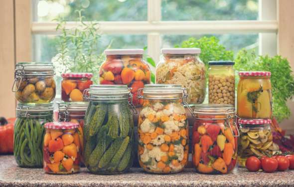 Légumes fermentés probiotiques