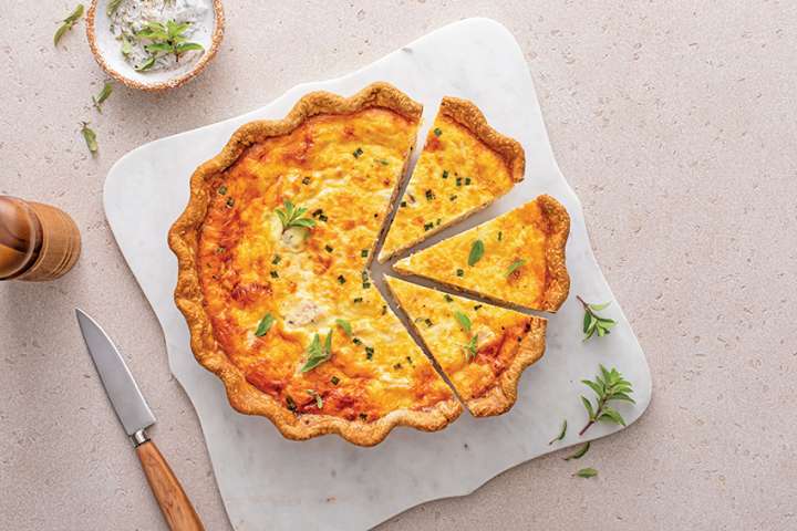 Quiche à la courge