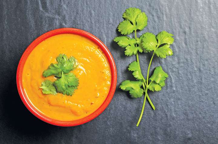 Soupe à l'orange