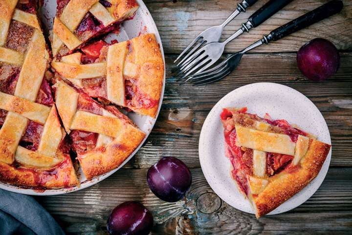 Tarte aux prunes