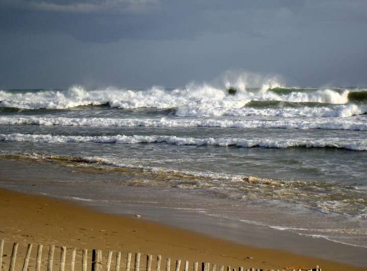 Les plages couvrent un tiers de nos côtes.